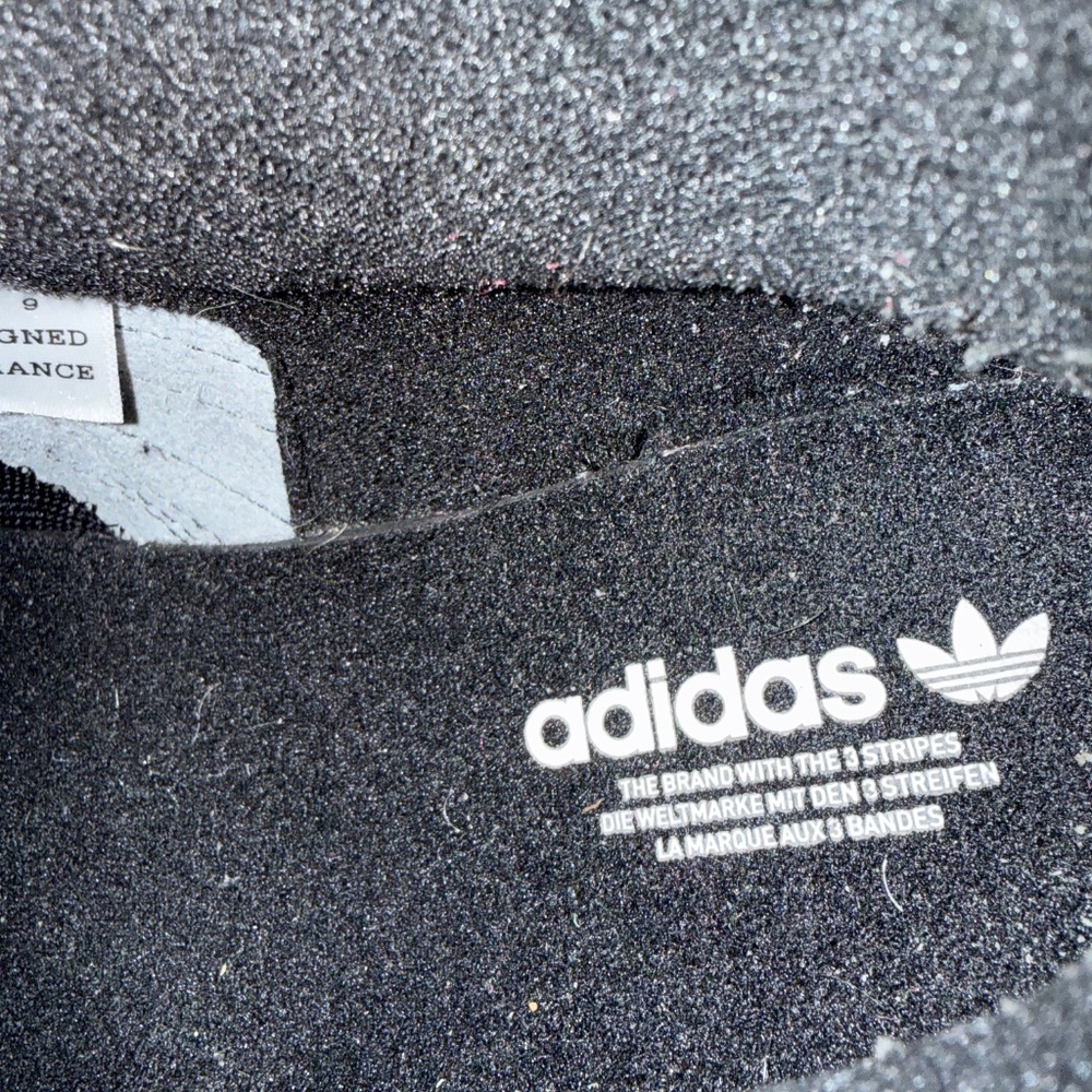 Adidas Rivalry Low Black Iridescent GUC Mens Size 9 (box says 8.5) - Picture 7 of 14